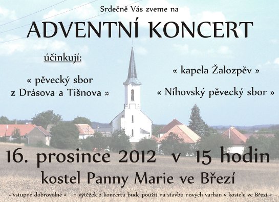 adventni koncert ve brezi