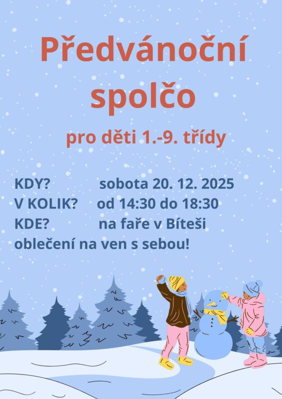 Předvánoční spolčo pro děti