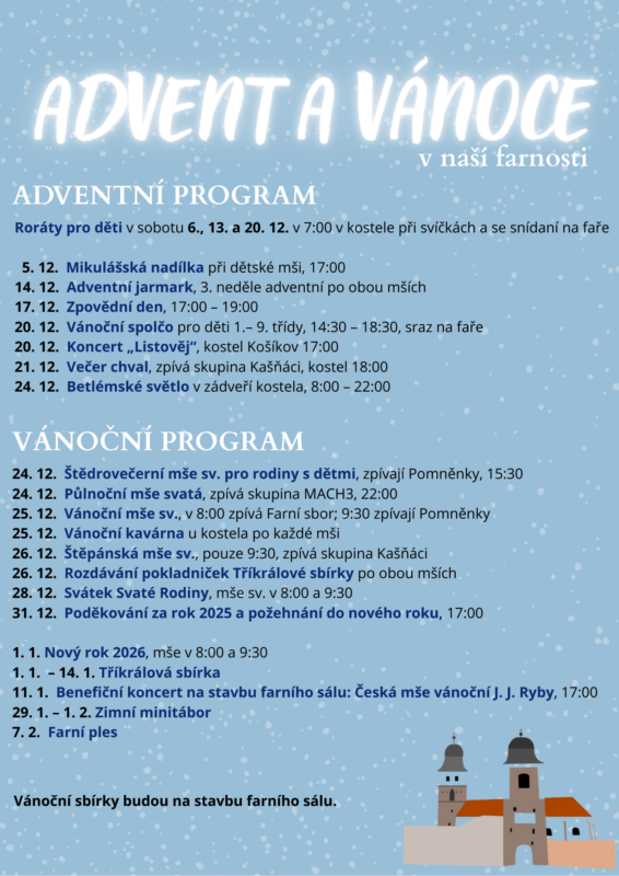 Adventní a vánoční program