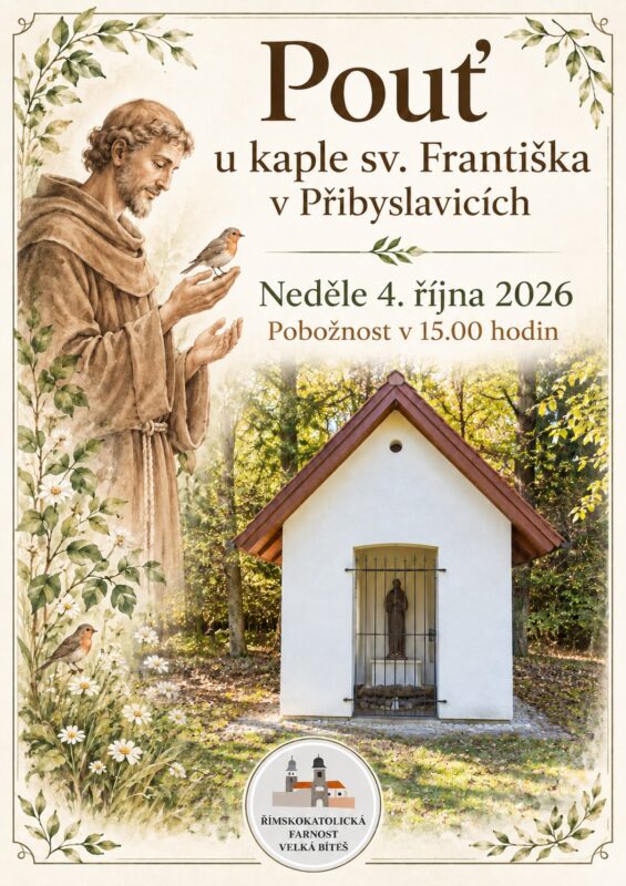 Pouť u kaple sv. Františka u Přibyslavic